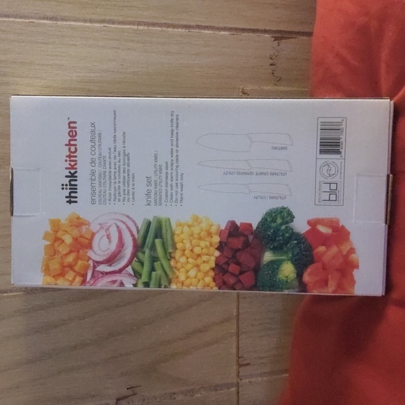 Think Kitchen knife set NWT 3pc set - Picture 12 of 12